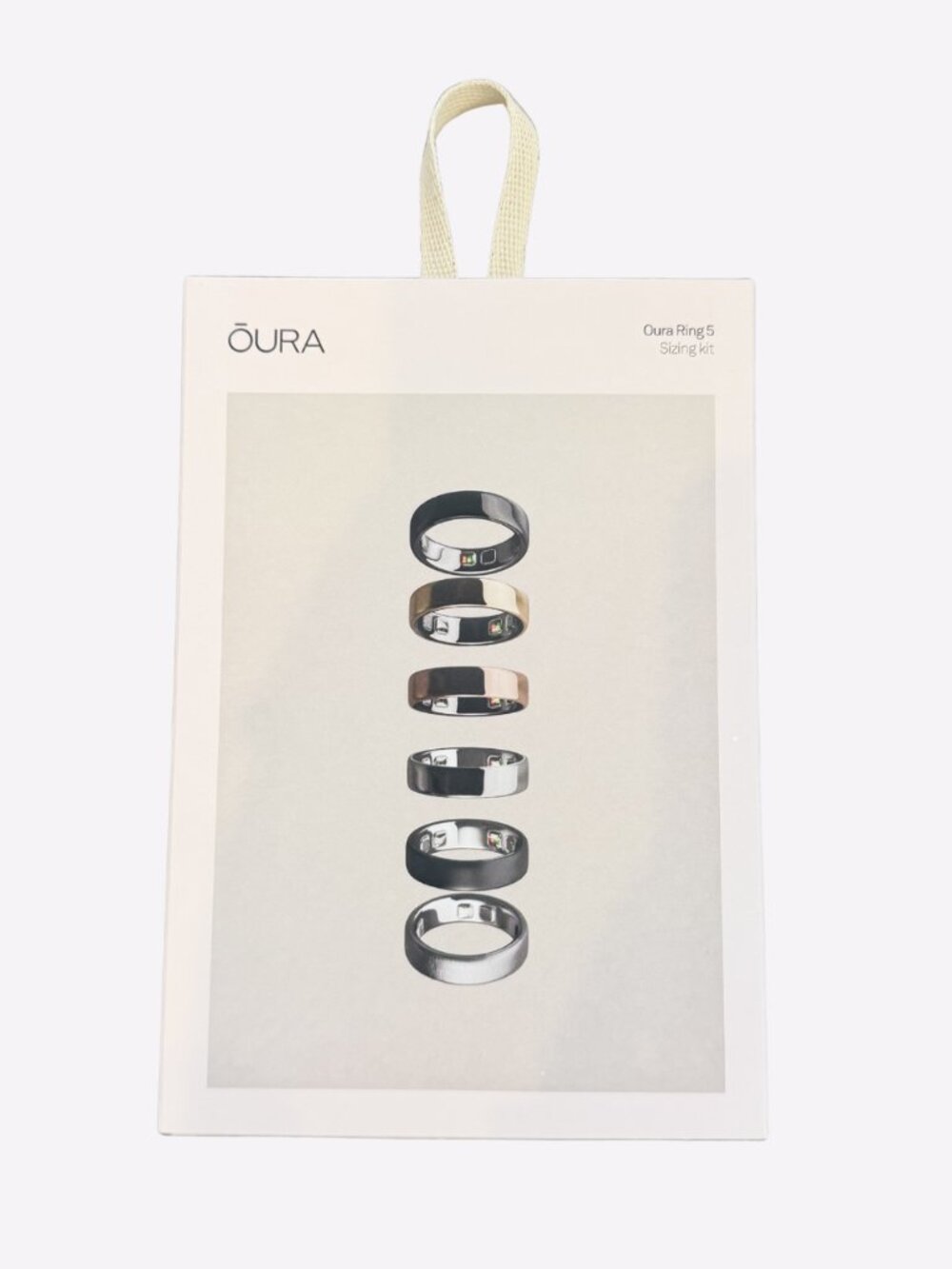 Oura Ring 5 Sizing Kit Opened